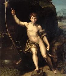 Saint Jean-Baptiste dans le désert, vers 1518-20